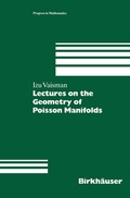 Bild: Lectures on the Geometry of Poisson Manifolds - Birkh&auml;user