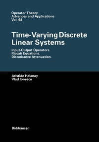Abbildung von: Time-Varying Discrete Linear Systems - Birkhäuser