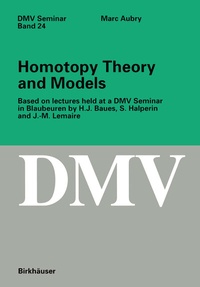 Abbildung von: Homotopy Theory and Models - Birkhäuser