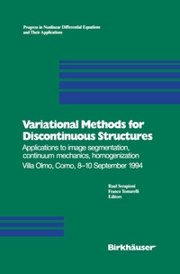 Abbildung von: Variational Methods for Discontinuous Structures - Birkhäuser