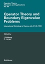 Cover: Operator Theory and Boundary Eigenvalue Problems - Birkhäuser