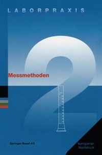 Enlarge image Cover: Laborpraxis Bd. 2: Messmethoden - Birkhäuser