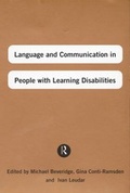 Cover: Language and Communication in People with Learning Disabilities - Routledge Falmer