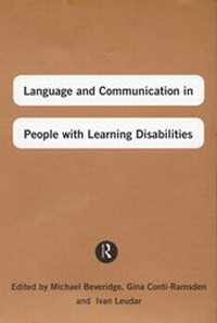 Enlarge image Cover: Language and Communication in People with Learning Disabilities - Routledge Falmer