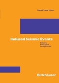 Cover: Induced Seismic Events - Birkh&auml;user