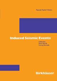Enlarge image Cover: Induced Seismic Events - Birkhäuser