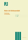 Cover: Natur als Kulturprodukt - Birkh&auml;user