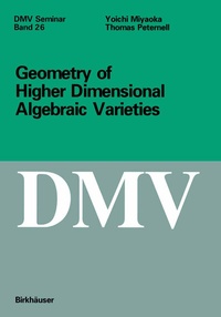 Abbildung von: Geometry of Higher Dimensional Algebraic Varieties - Birkhäuser