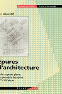 Enlarge image Cover: Epures d'architecture - Birkhäuser