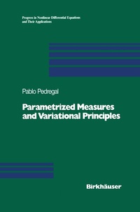 Abbildung von: Parametrized Measures and Variational Principles - Birkhäuser