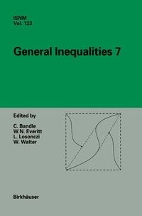 Abbildung von: General Inequalities 7 - Birkhäuser