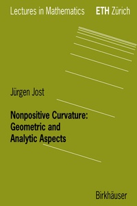 Abbildung von: Nonpositive Curvature: Geometric and Analytic Aspects - Birkhäuser
