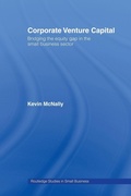 Cover: Corporate Venture Capital - Routledge