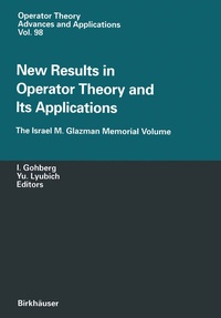 Abbildung von: New Results in Operator Theory and Its Applications - Birkhäuser