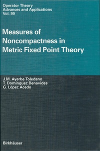 Abbildung von: Measures of Noncompactness in Metric Fixed Point Theory - Birkhäuser
