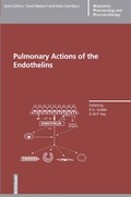 Cover: Pulmonary Actions of the Endothelins - Birkh&auml;user