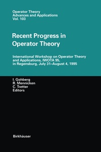 Abbildung von: Recent Progress in Operator Theory - Birkhäuser