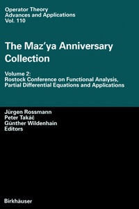 Enlarge image Cover: The Maz'ya Anniversary Collection - Birkhäuser