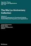 Cover: The Maz'ya Anniversary Collection - Birkh&auml;user