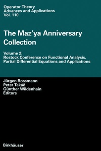 Enlarge image Cover: The Maz'ya Anniversary Collection - Birkhäuser