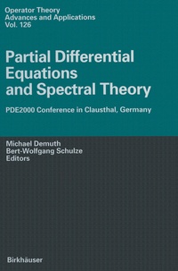 Abbildung von: Partial Differential Equations and Spectral Theory - Birkhäuser