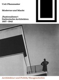 Cover: Moderne und Macht - Birkh&auml;user Verlag GmbH
