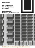 Cover: Zur Entwicklung der Stadtplanung in Europa - Birkh&auml;user Verlag GmbH