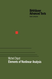 Abbildung von: Elements of Nonlinear Analysis - Birkhäuser