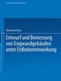 Cover: Entwurf und Bemessung von Tragwandgeb&auml;uden unter Erdbebeneinwirkung - Birkh&auml;user