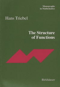 Enlarge image Cover: The Structure of Functions - Birkhäuser