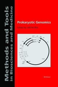 Enlarge image Cover: Prokaryotic Genomics - Birkhäuser