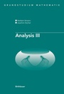 Cover: Analysis III - Birkhäuser