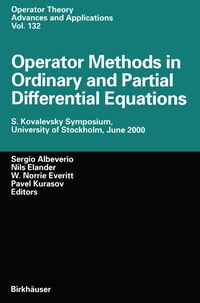 Abbildung von: Operator Methods in Ordinary and Partial Differential Equations - Birkhäuser