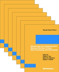 Enlarge image Cover: Monitoring the Comprehensive Nuclear-Test-Ban Treaty - Birkhäuser