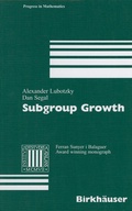 Cover: Subgroup Growth - Birkh&auml;user
