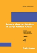 Cover: Seismic Ground Motion in Large Urban Areas - Birkh&auml;user