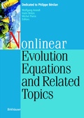Cover: Nonlinear Evolution Equations and Related Topics - Birkh&auml;user