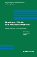 Cover: Nonlinear Elliptic and Parabolic Problems - Birkh&auml;user
