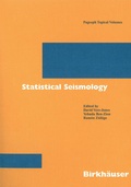 Cover: Statistical Seismology - Birkh&auml;user