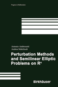 Enlarge image Cover: Perturbation Methods and Semilinear Elliptic Problems on R^n - Birkhäuser