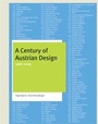 Cover: A Century of Austrian Design - Birkhäuser Verlag GmbH