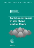 Cover: Funktionentheorie in der Ebene und im Raum - Birkh&auml;user