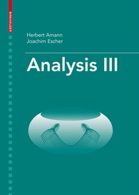Enlarge image Cover: Analysis III - Birkhäuser