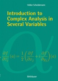 Cover: Introduction to Complex Analysis in Several Variables - Birkh&auml;user