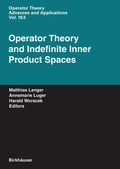 Cover: Operator Theory and Indefinite Inner Product Spaces - Birkh&auml;user