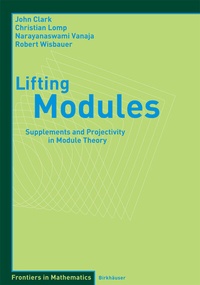Abbildung von: Lifting Modules - Birkhäuser