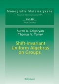 Cover: Shift-invariant Uniform Algebras on Groups - Birkh&auml;user