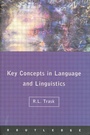 Cover: Language and Linguistics: The Key Concepts - Routledge