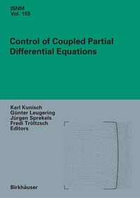 Abbildung von: Control of Coupled Partial Differential Equations - Birkhäuser