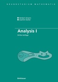 Cover: Analysis I - Birkh&auml;user